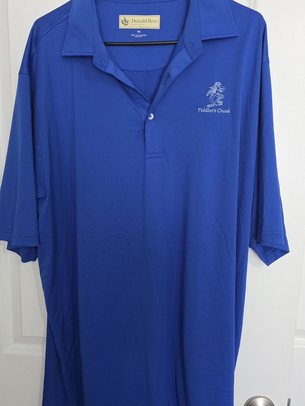 Short-Sleeve Polo Shirt - Royal Blue